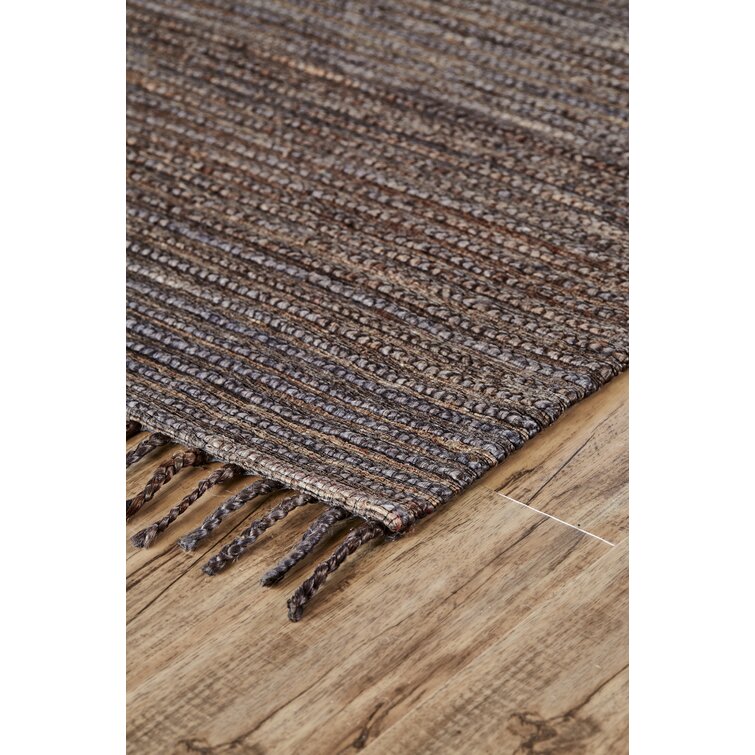 Bay Isle Home Cedarburg Handmade Flatweave Jute Sisal Mocha Rug